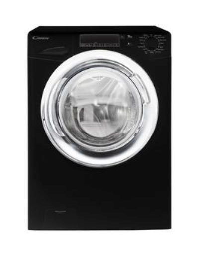 Candy Grand O Vita Gv1610Thwc3B 10Kg Load, 1600 Spin Washing Machine - Black Candy Grand O Vita Gv1610Thwc3B 10Kg Load, 1600 Spin Washing Machine - Black